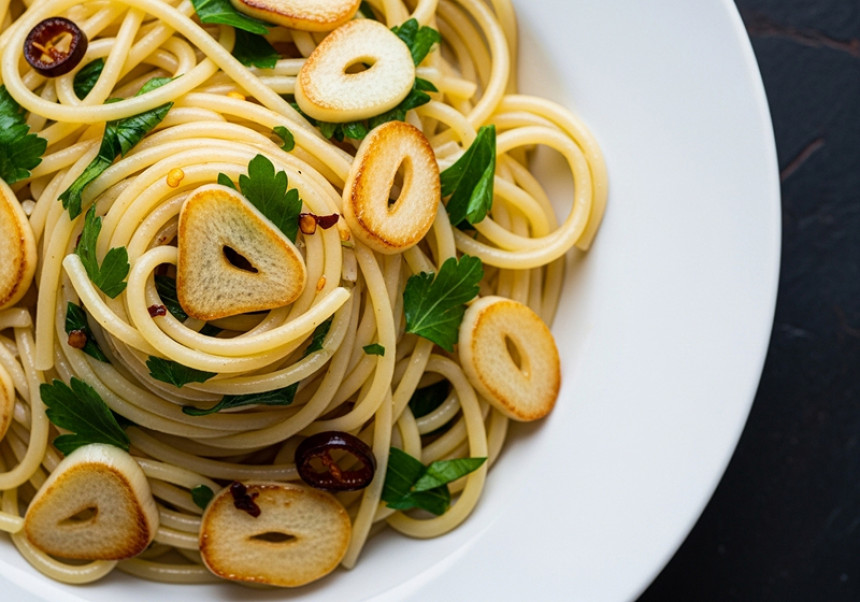 Italian Spaghetti Aglio e Olio Recipe | Global Pasta Dish 2025