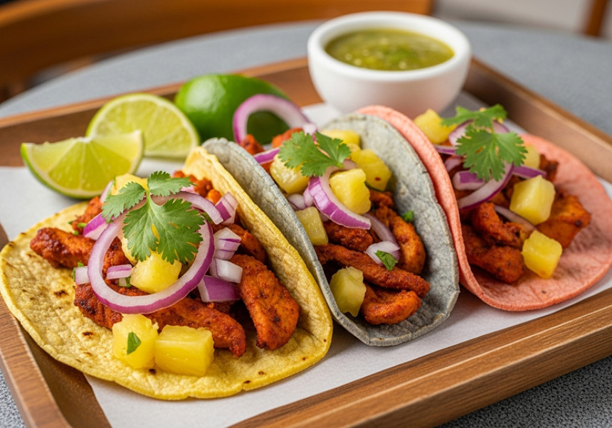 Mexican Tacos al Pastor Recipe | Easy Global Street Food | 2025 Recipe Trend