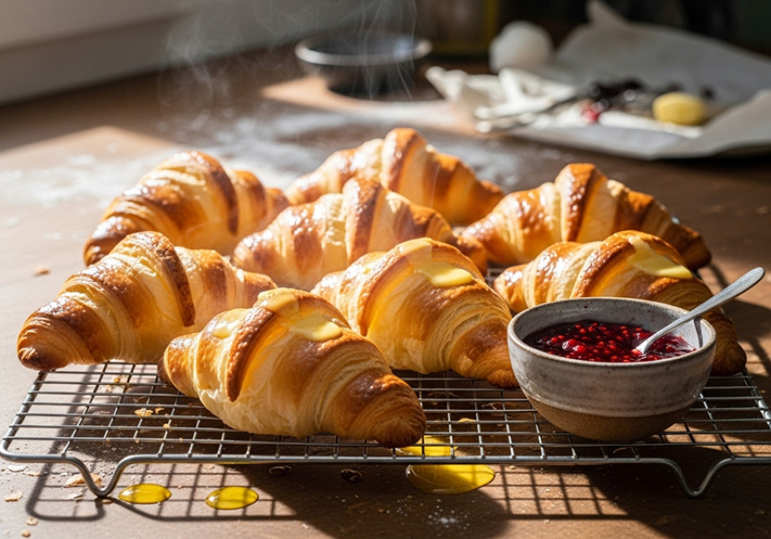 French Croissant Recipe 2025 | Global Breakfast Trend | Homemade Pastry
