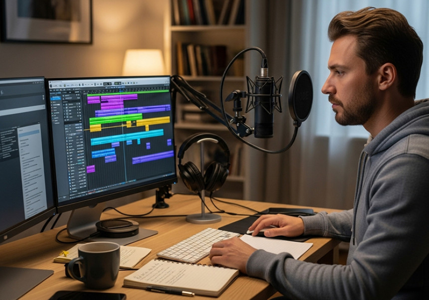 Podcast launch freelancer – audio content services for global clients