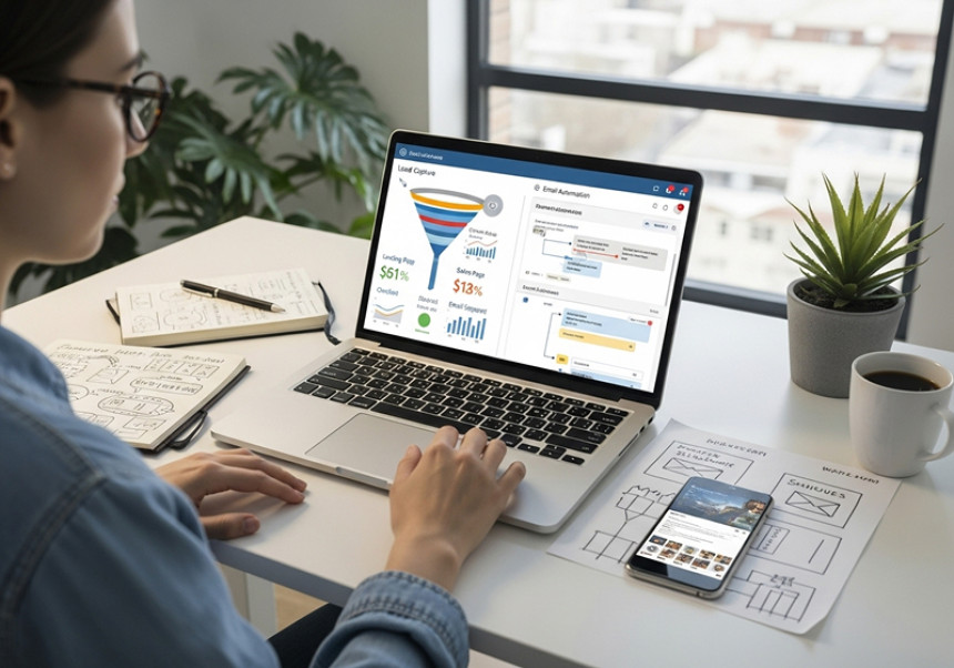 Online course funnel builder – freelance niche for digital educators in 2025