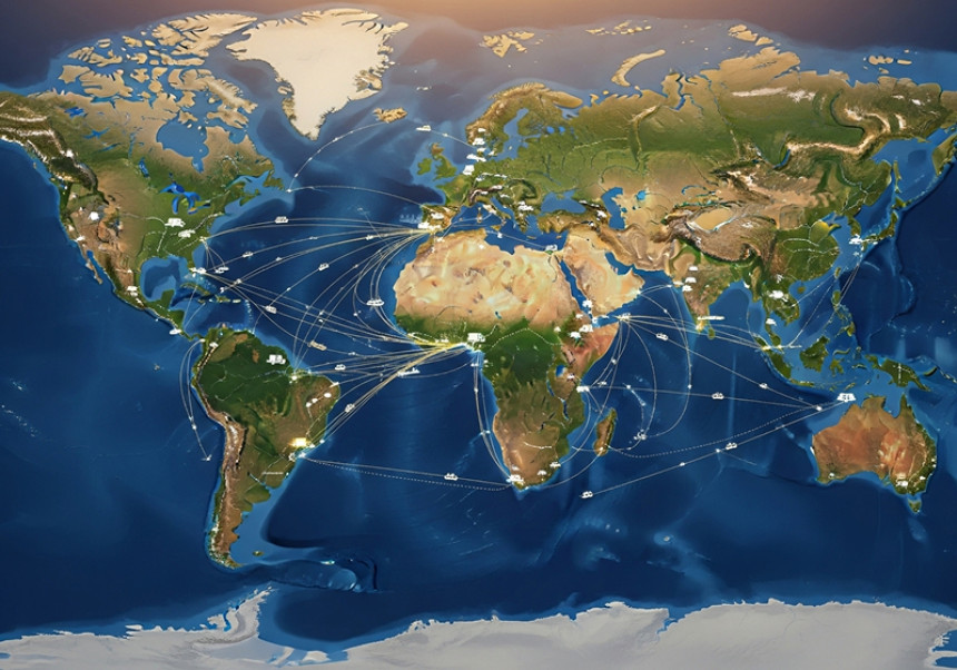 Cross-border global e-commerce growth trends 2025.