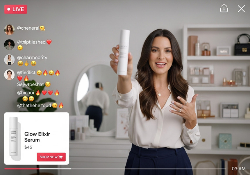 Social commerce and influencer marketing in e-commerce 2025.