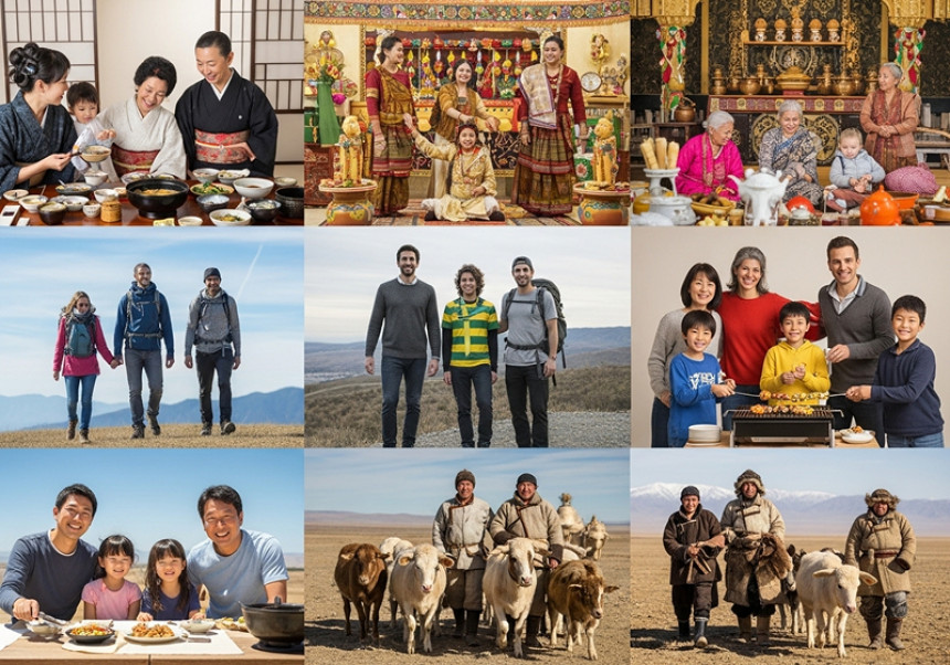 Family lifestyle worldwide